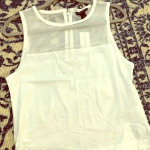 Banana Republic white tank
